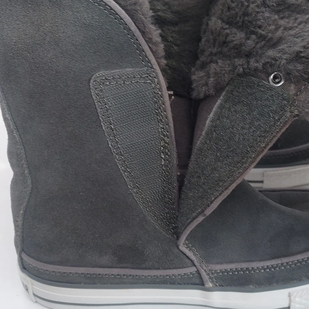 Converse All-stars Beverly Fur-lined Suede  Boots Womens US Size‎ 6